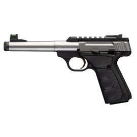 Browning Buck Mark Camper Stainless UFX 22LR Threaded Pistol 051618490