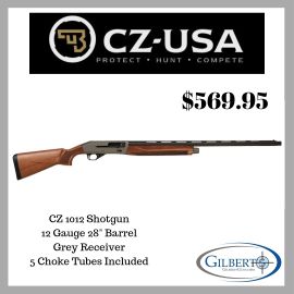 CZ 1012 Grey 12 Gauge 28" Shotgun