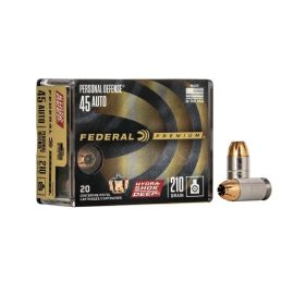 Federal 45 ACP 210 Grain Hydra Shok Deep Personal Defense Ammunition P45HSD1
