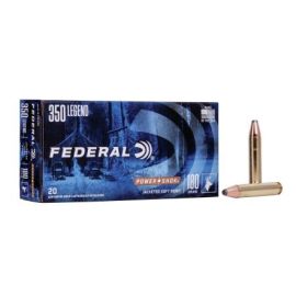 Federal Power Shok 350 Legend 180 Grain Jacketed Soft Point Ammunition 350LA