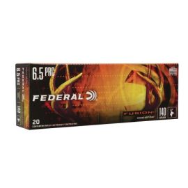Federal Fusion 6.5 PRC140 Grain Bonded Soft Point Ammunition F65PRCFS1