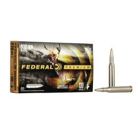 Federal Premium Trophy 270 130 Grain Trophy Bonded Ammunition P270TT1 