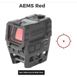 HOLOSUN AEMS With 2 MOA Dot & 65 MOA Circle (Red) AEMS-211301