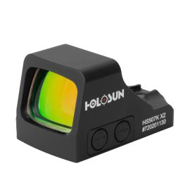 Holosun HS507K X2 Reflex Optic For Concealed Carry Pistols (2 MOA Dot & 32 MOA Circle)