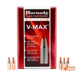 Hornady 6mm 58 Grain V-Max Bullets  22411.  100 Bullets