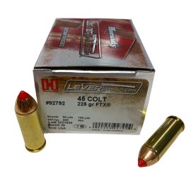 Hornady Lever Evolution 45 LC 225 Grain FTX Ammunition 92792