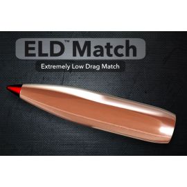 Hornady ELD Match 6.5mm 140 Grain .264" Bullets (100) 26331