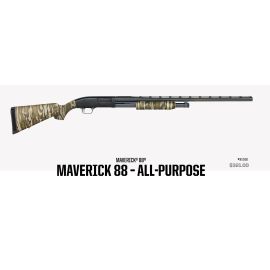 Mossberg Maverick 88 12 Gauge Shotgun With 28" Barrel (Bottomland Camo)