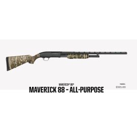 Mossberg Maverick 88 20 Gauge Shotgun With 26" Barrel (Bottomland Camo) 32201