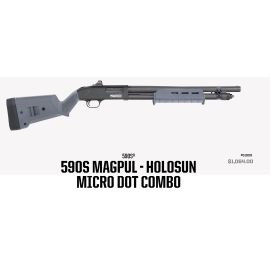 Mossberg 590S Magpul Shotgun With Holosun Micro Dot Optic 51606
