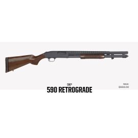 Mossberg 590 Retrograde 12 Gauge 20.75" Barrel Shotgun 52150