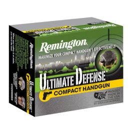 Remington Ultimate Defense Compact Handgun 45 ACP 230 Grain BJHP Ammunition 28967