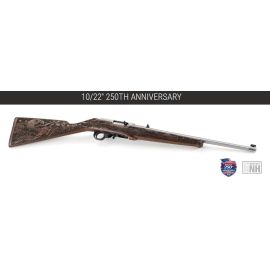 Ruger 10/22 250th Anniversary 22LR Rifle With Engraved Walnut Stock 32038