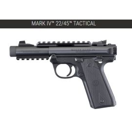 Ruger Mark IV 22/45 Tactical 22LR Pistol With 4.4" Threaded Barrel 40149