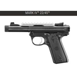 Ruger Mark IV 22/45 Tactical 22LR Pistol Threaded Barrel