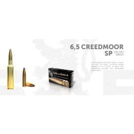 Sellier & Bellot 6.5 Creedmoor 156 Grain Soft Point Ammunition SB65D