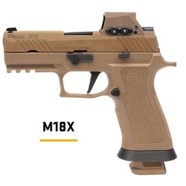 Sig M18x 9mm Pistol With Romeo M17 Optic M18X-9-RX
