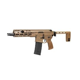 Sig MCX Spear LT IR 300 Blackout Pistol With 9" Barrel & Tele Fold Stock PMCX-300B-9B-IR