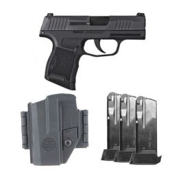 Sig P365 9mm Tac Pac With 3-12 Round Magazines 365-9-BXR3-TACPAC