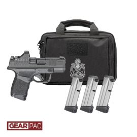 Springfield Hellcat OSP 9mm Pistol With Viridian RFX11 Green Optic, 4 Mags & Bag 