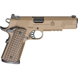 Springfield 1911 TRP Classic Coyote Brown 45 ACP Pistol With Light Rail PC9125LRCB