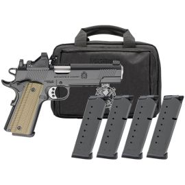 Springfield 1911 Operator 45 ACP Pistol Pac 5" Barrel, Viridian RFX11 & 4 Mags