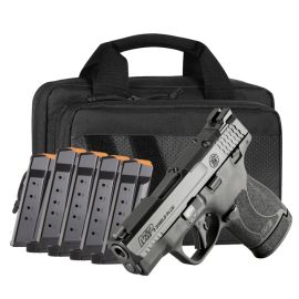 Smith & Wesson M&P9 Shield Plus 9mm Pistol With Savior Bag & 6 Mags