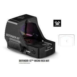 Vortex Defender ST 3 MOA Red Dot Optic DFST-MRD3