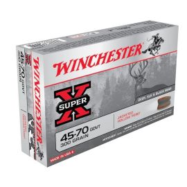 Winchester Super X 45-70 Govt 300 Grain Jacketed Hollow Point Ammunition  X4570H