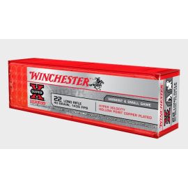 Winchester Super X 22LR 40 Grain Hyper Velocity HP Ammunition XHV22LR.  100 Rounds