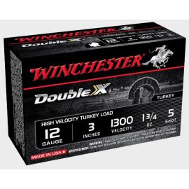 Winchester Double X Turkey 12 Gauge 3" 1 3/4 oz #5 Shotshells Ammunition STH1235