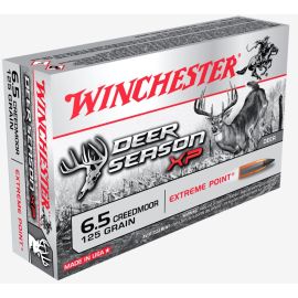 Winchester Deer Season XP 6.5 Creedmoor 125 Grain Polymer Tip Ammunition X65DS